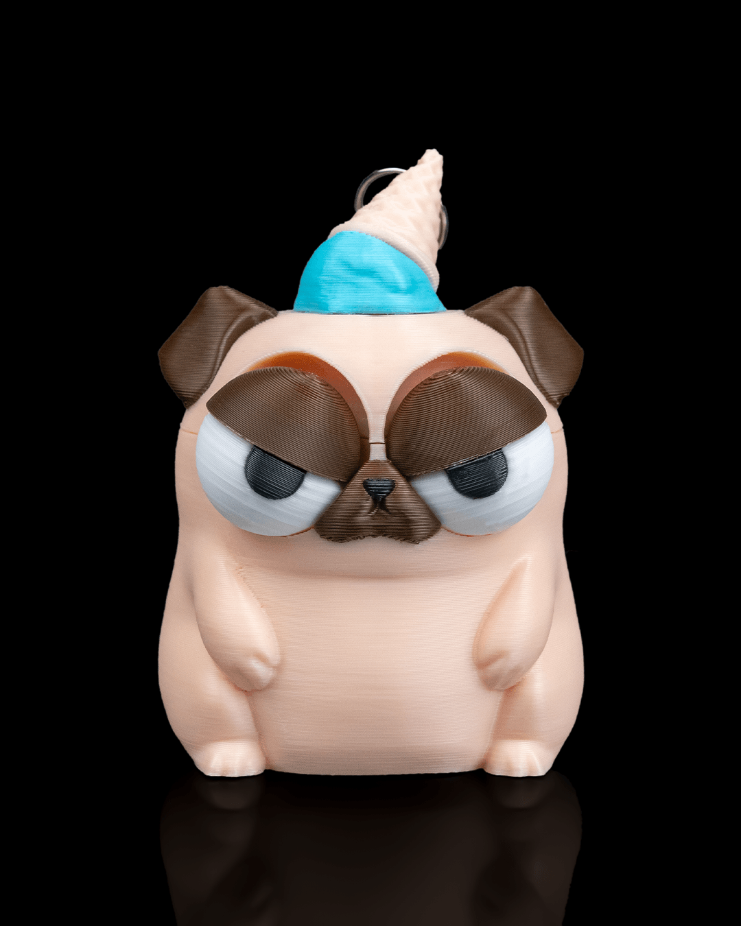 Chaveiro de animais irritados